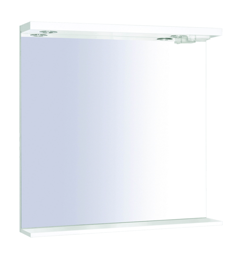 Zrcadlo s osvětlením Keramia Pro 70x80 cm bílá PROZRCK70IP