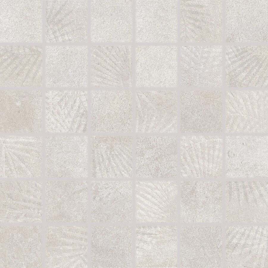 Mozaika Rako Lampea šedá 30x30 cm mat / lesk WDM06689.1