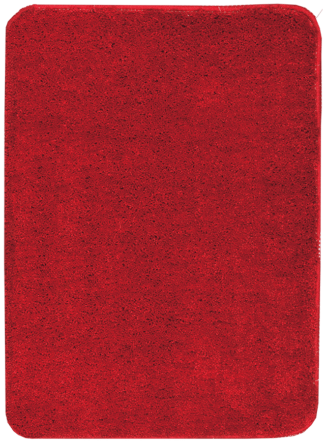 Koupelnová předložka Optima 60x90 cm červená PRED101