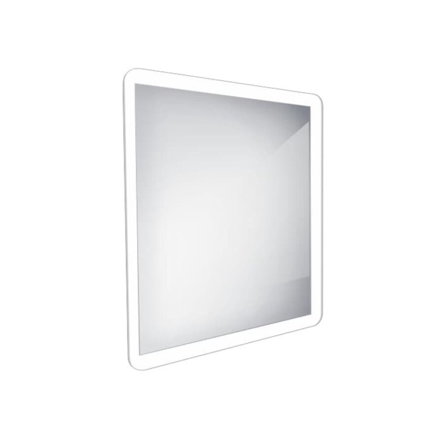 Zrcadlo bez vypínače Nimco 60x60 cm hliník ZP 19066