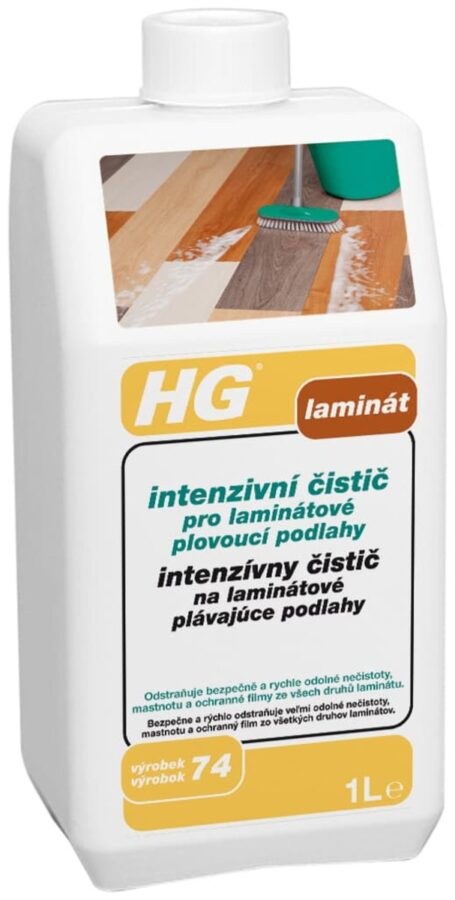 HG intenzivní čistič pro laminátové plovoucí podlahy HGICL