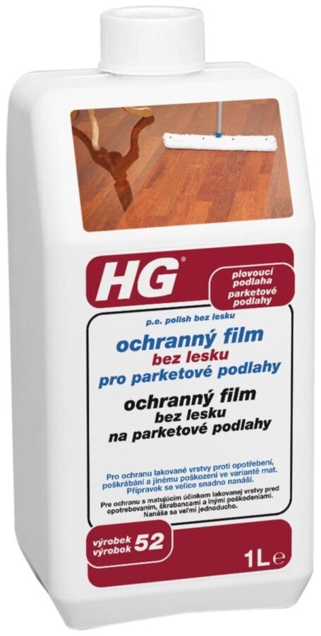 HG ochranný film bez lesku pro parketové podlahy HGFBPP