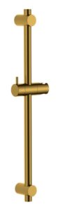 Sprchová tyč SAT DARK na stěnu broušené zlato SATBSSTDABZ