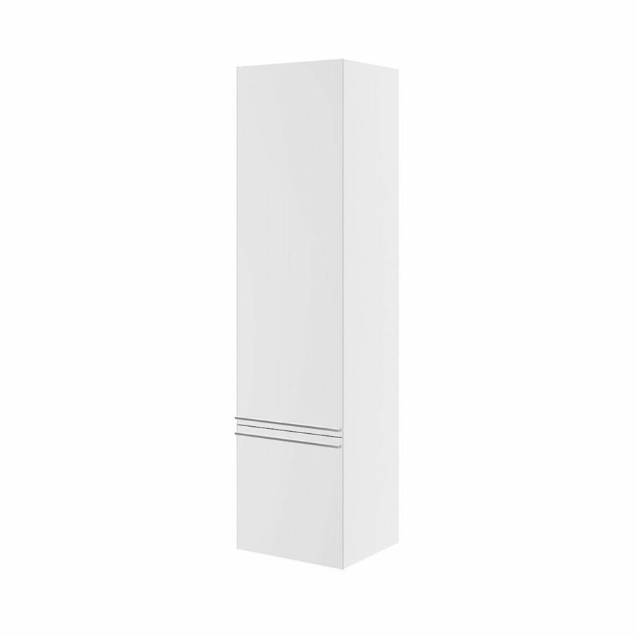 Koupelnová skříňka vysoká Ravak Clear 40x35x155 cm bílá X000000761