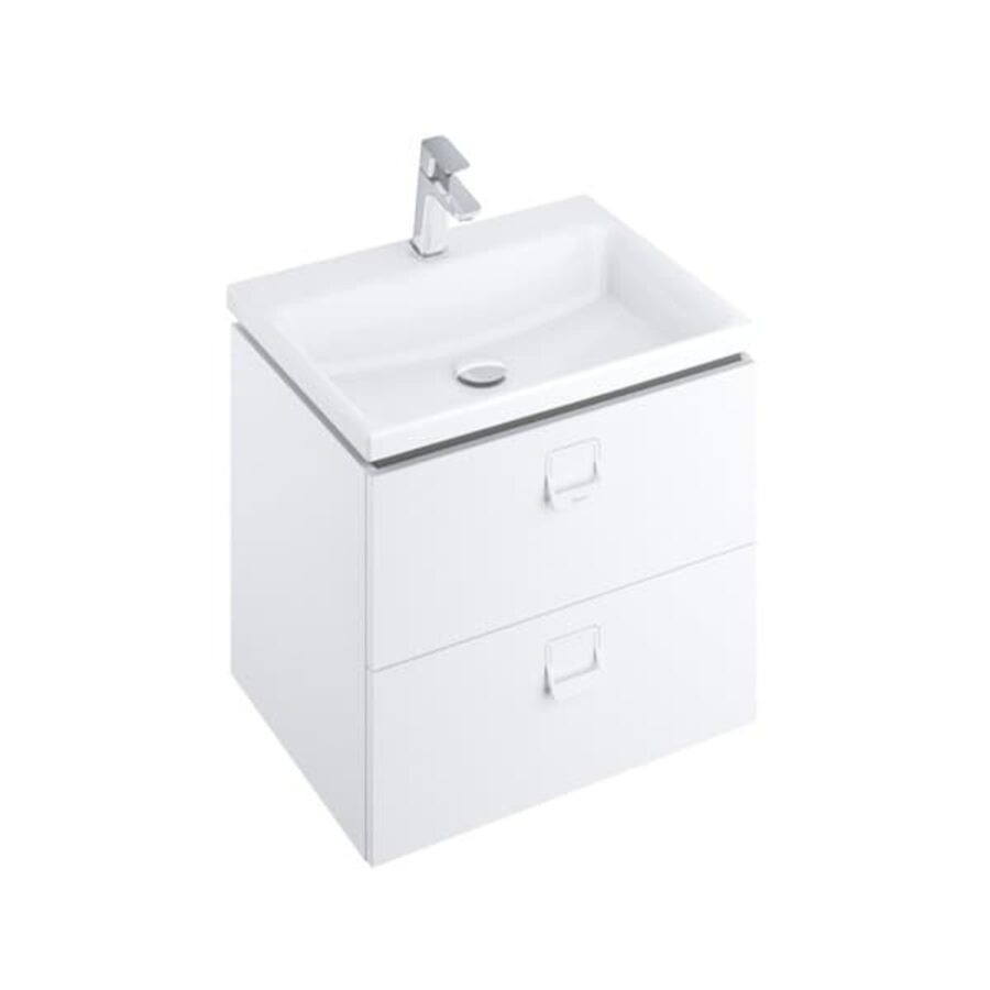 Koupelnová skříňka pod desku Ravak Comfort 60x50x46 cm Bílá lesk X000001377